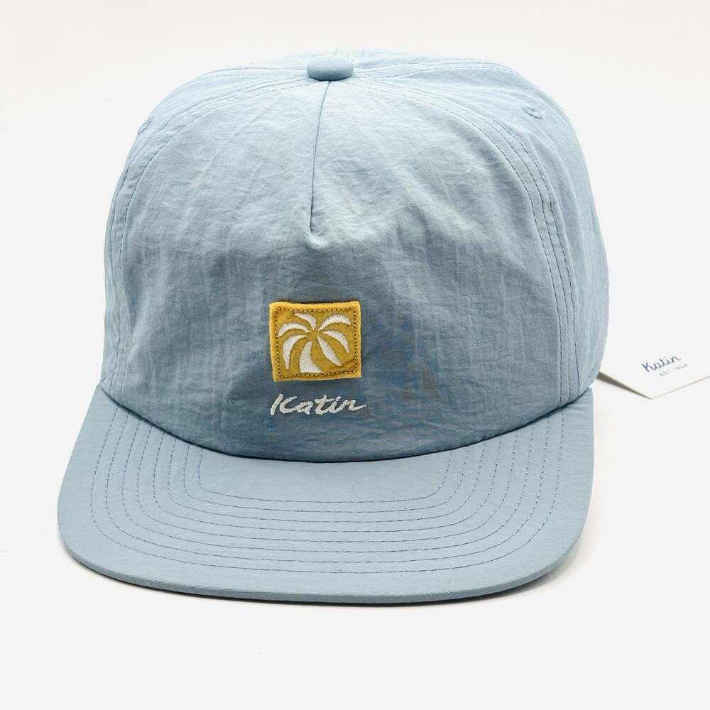 Katin Snapback Hat Powder Blue Lightweight Flat Bill Surf Beach *DISCONTINUED*